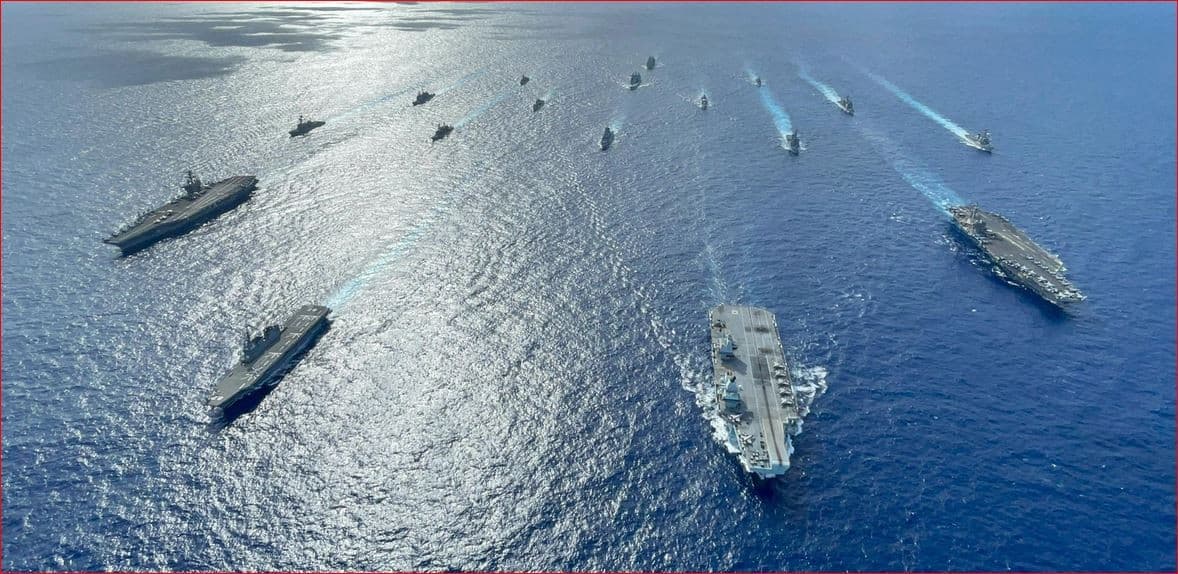 Foto: Twitter Commander UK Carrier Strike Group