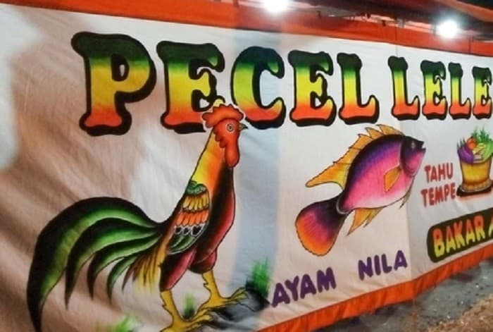Ilustrasi penjual pecel lele (Foto:istimewa)