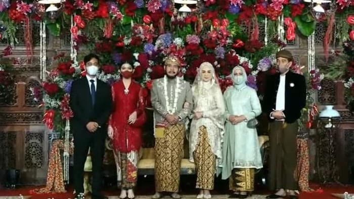 Pernikahan Ketua MK Anwar Usman dan Adik Jokowi Idayati (Foto:Istimewa)