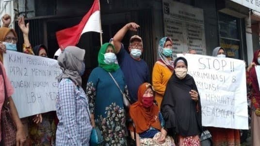 Petisi menuntut pengembalian hak pensiun PTPN II