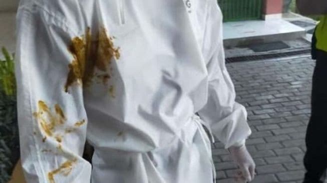 Petugas Covid-19 dilempari Tinja (Foto:Istimewa)