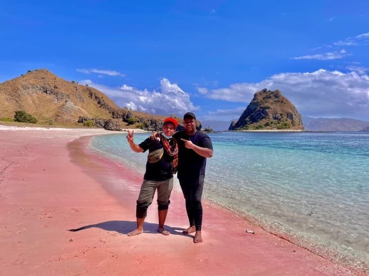 Pink Beach, Andmesh Kamaleng (Foto: Dokpri Risno Pakur)