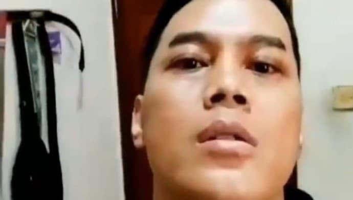 Tampang pria viral yang tempelkan kelamin ke Alquran.