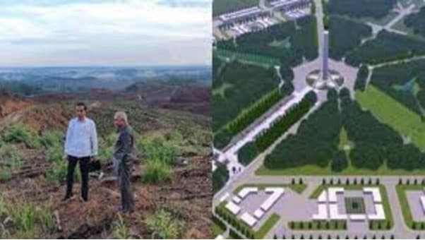 Proyek pemindahan ibukota negara (Foto: Istimewa)