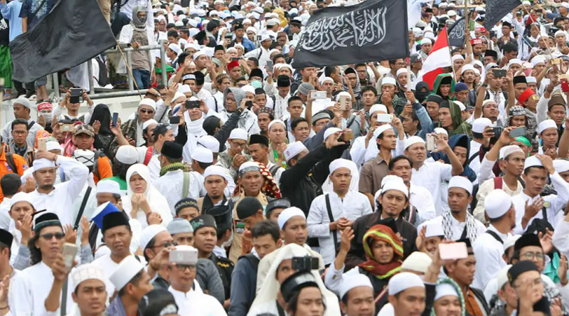 Ilustrasi Reuni 212 (Foto: Istimewa)