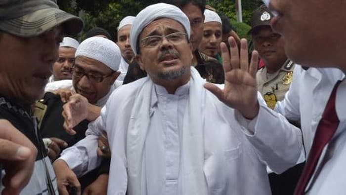 Mantan Imam Besar Front Pembela Islam (FPI), Habib Rizieq Shihab 
