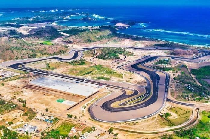 Sirkuit Mandalika (Foto: Instagram Kemenparekraf RI)