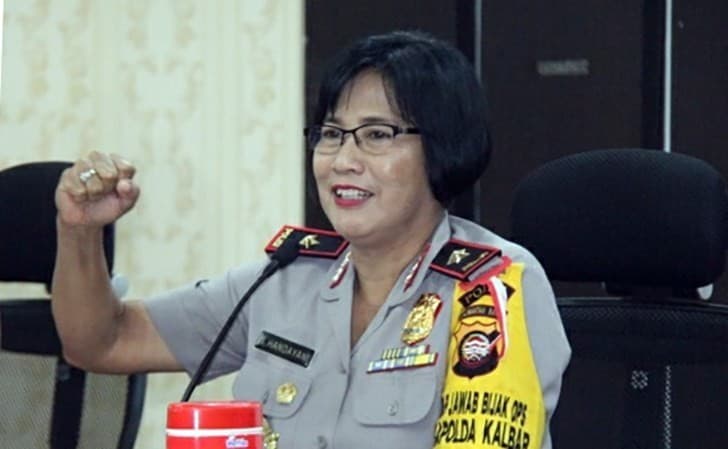 Irjen Sri Handayani saat masih berpangkat Brigjen Pol