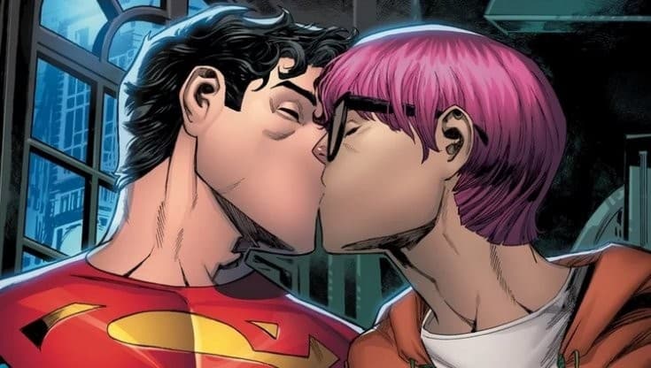 Ilustrasi Superman Biseksual