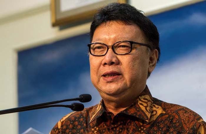 Mendagri Tjahjo Kumolo