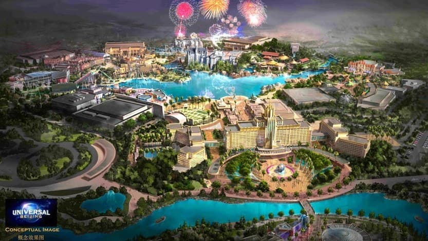 China bakal segera membuka Universal Studio terbesar di dunia. (Foto: LA Times) 