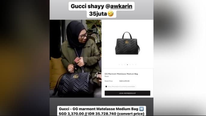 Viral sindiran nyelekit Awkarin ke ibu Gaga Muhammad. (Foto: Instagram)