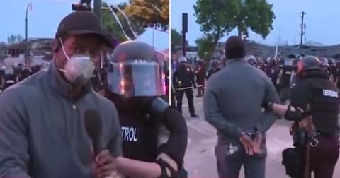 Wartawan CNN berkulit hitam ditangkap polisi AS(Foto:Istimewa)