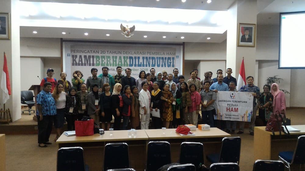 Koalisi Pembela HAM/ Foto: Prazz/ Reqnews 