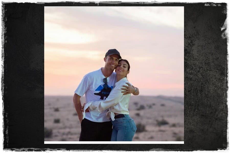 Christiano Ronaldo dan tunangannya Georgina Rodriguez (Foto : Instagram Georgina Rodriguez)