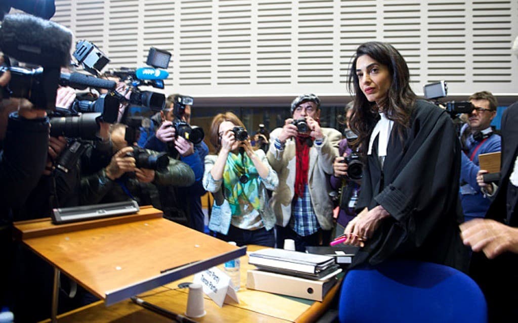 Advokat Amal Clooney (Foto : www.telegraph.co.uk)