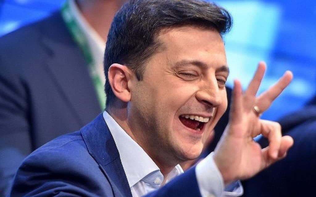 Fantastis! Zelensky si Pelawak Akhirnya Menangkan Pilpres Ukraina