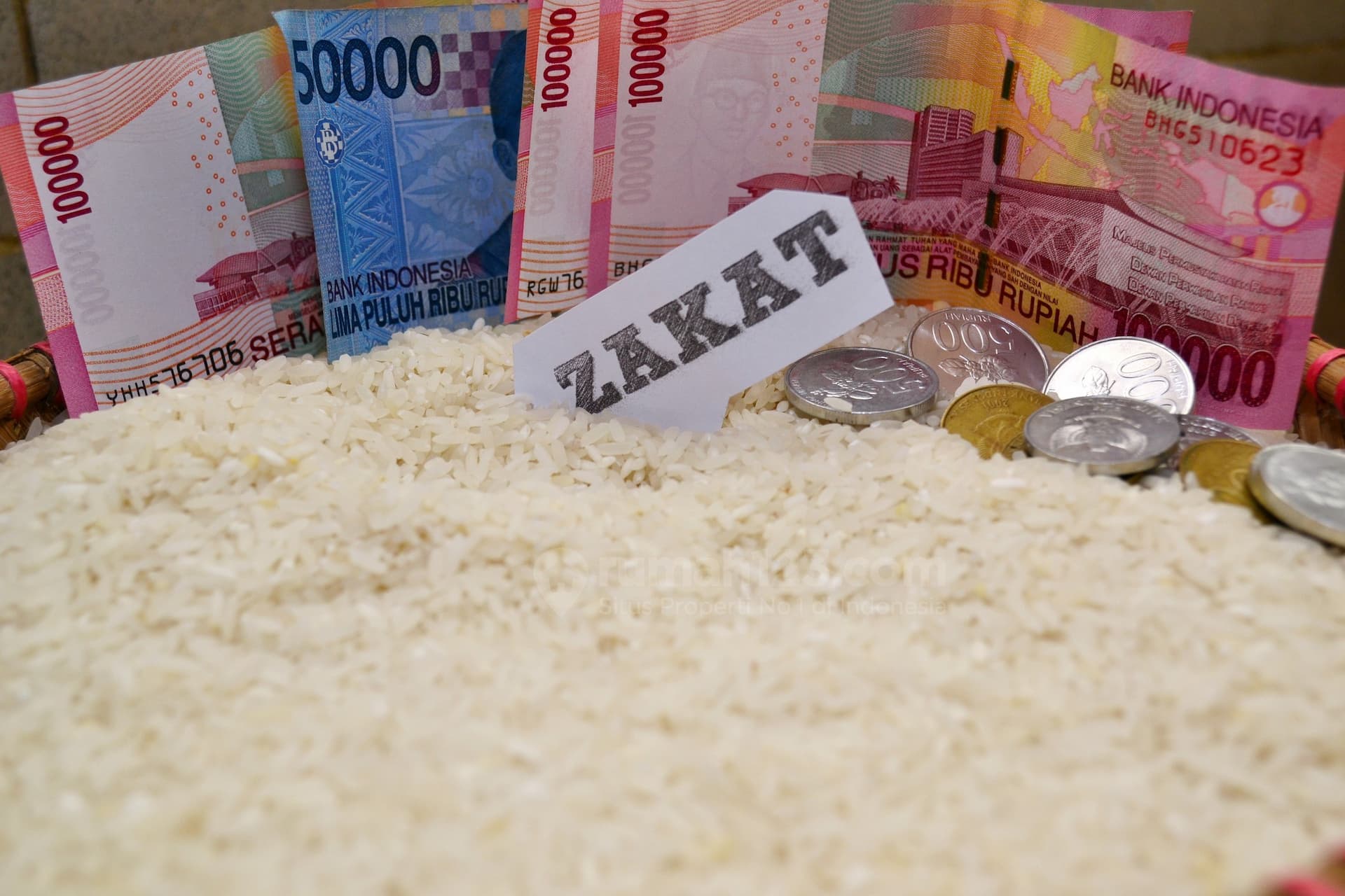 Ilustrasi Zakat Fitrah (Istimewa)