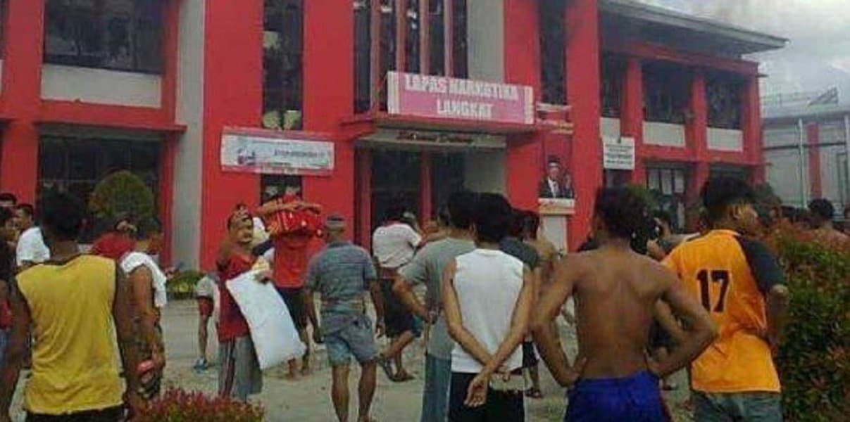 154 Napi Lapas Langkat yang Kabur 103 Sudah Ditangkap