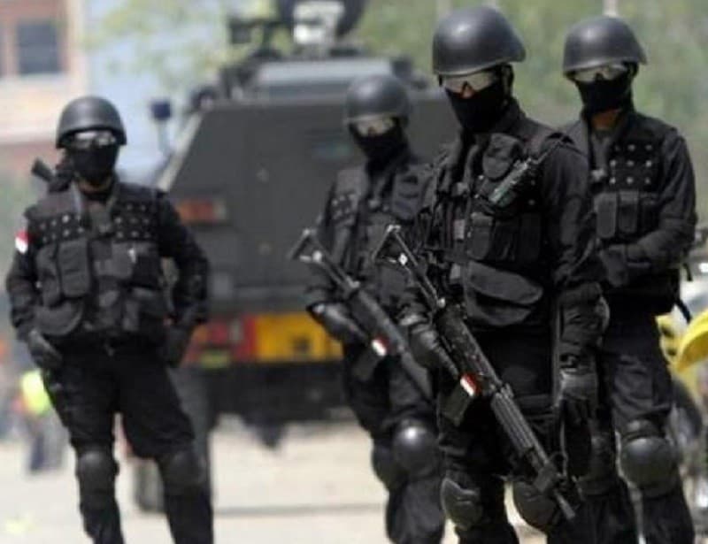 Densus 88 Bekuk Terduga Teroris di Cilincing