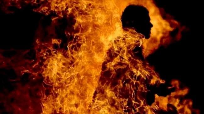 Ilustrasi orang terbakar (Foto:istimewa)