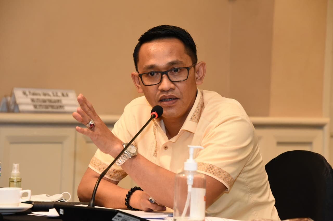 Anggota DPD RI/Wakil Ketua Pansus Jiwasraya Abdul Rachman Thaha