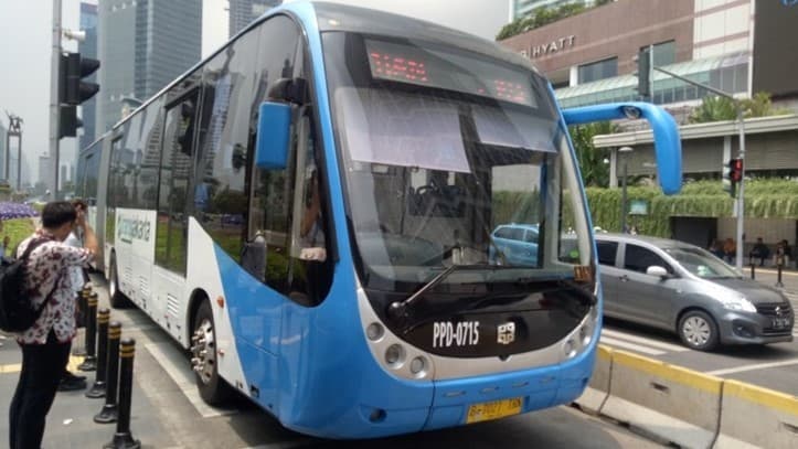 Ilustrasi bus TransJakarta (Foto: Istimewa)