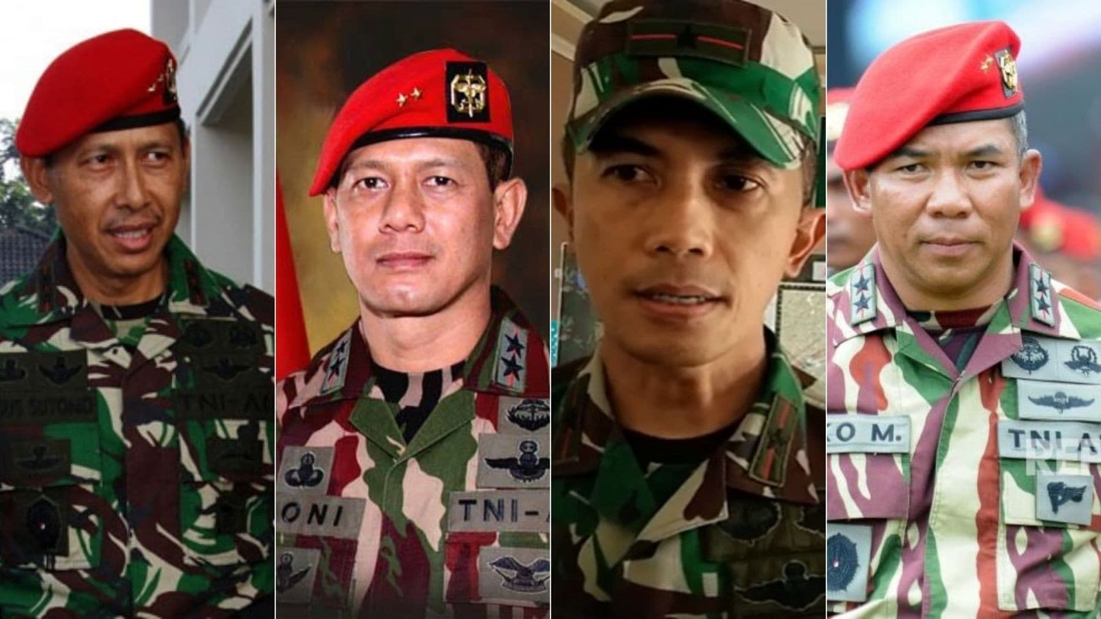 4 Jenderal Pengawal SBY (Foto: Istimewa)