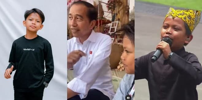 Farel Prayoga menyanyikan lagu OJo Dibandingke di Istana Negara, Rabu 17 Agustus 2022