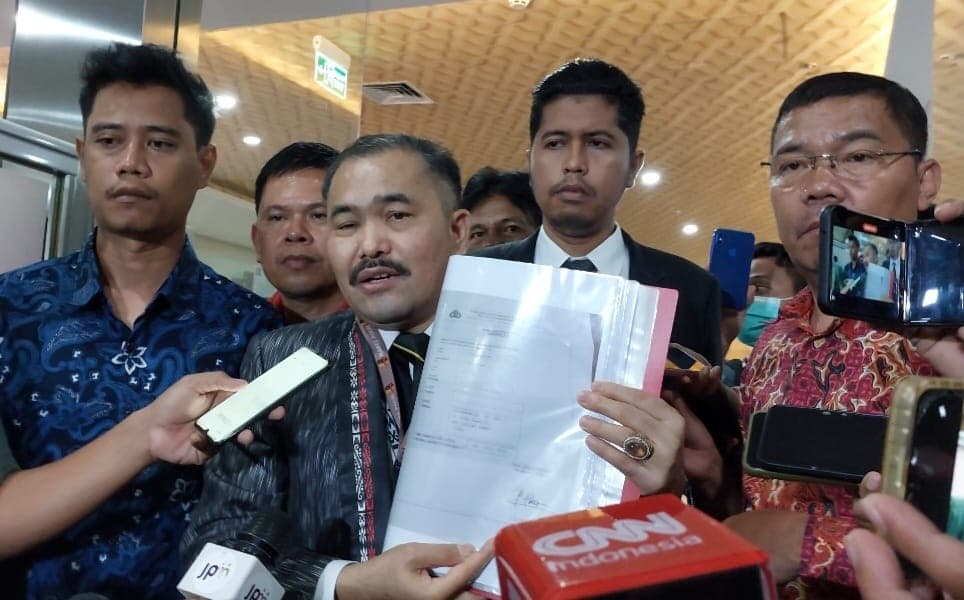 Tim Kuasa Hukum Keluarga Almarhum Brigadir J di Bareskrim Polri (Foto: Hastina/REQnews)