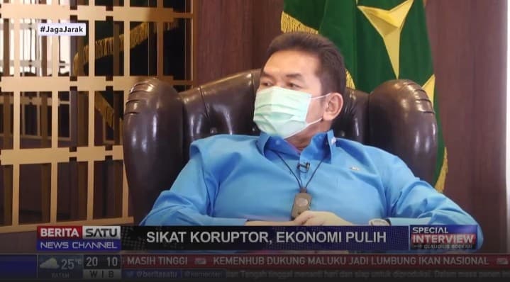 Jaksa Agung, ST Burhanuddin di program Special Interview (Foto: Tangkapan Layar)