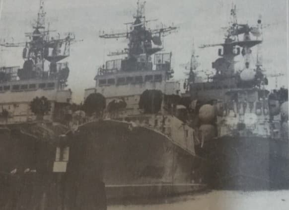 Kapal perang bekas Jerman Timur (Foto: Istimewa)