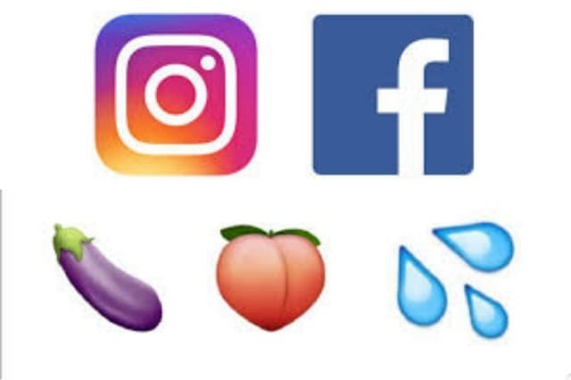 Berbau Seks! Facebook-Instagram Larang Pengguna Pakai Tiga Emoji Ini