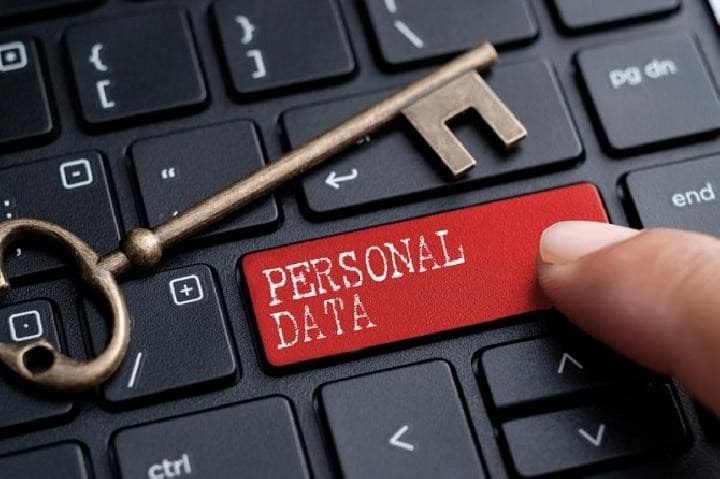 Ilustrasi data pribadi