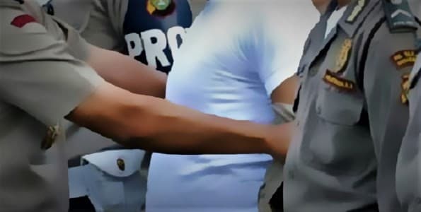 Ilustrasi oknum polisi coreng nama Polri.