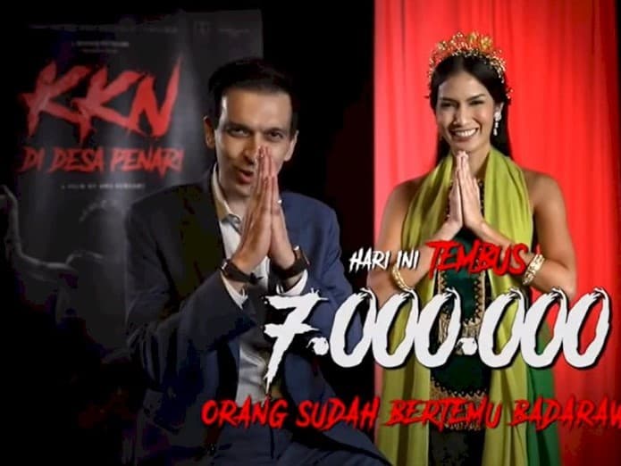 Film KKN di Desa Penari tembus 7 juta penonton.