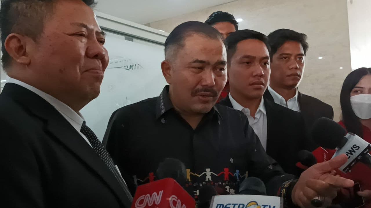 Kuasa hukum keluarga Brigadir J, Kamaruddin Simanjutak di Mabes Polri pada Selasa 16 Agustus 2022