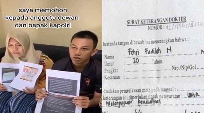 Viral Hasil Tes Mata Fahri Fadillah Ternyata Tidak Buta Warna, Nahloh! Benarkah Polri yang Bohong?