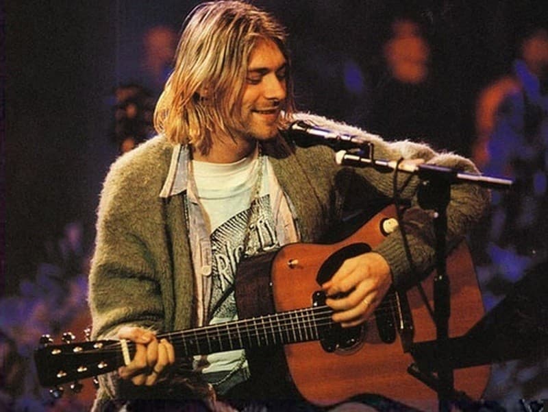 Legenda musik Grunge dan pentolan grup Nirvana, Kurt Cobain