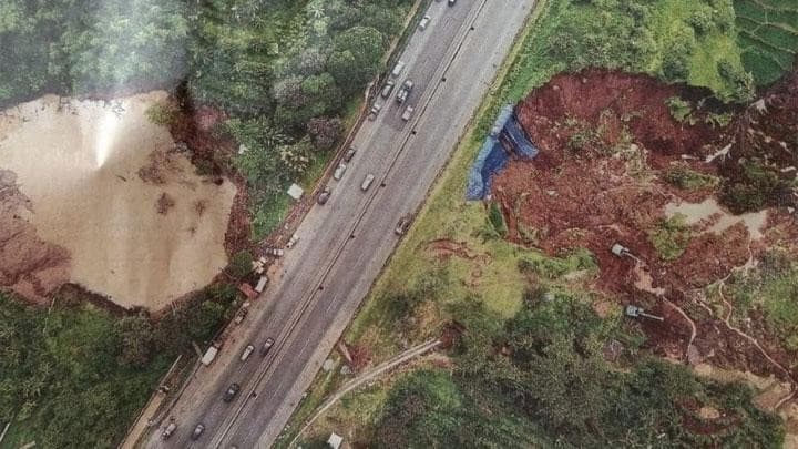 Hati-hati! Tanah Bergerak Ancam Tol Cipularang, Begini Kata BPBD