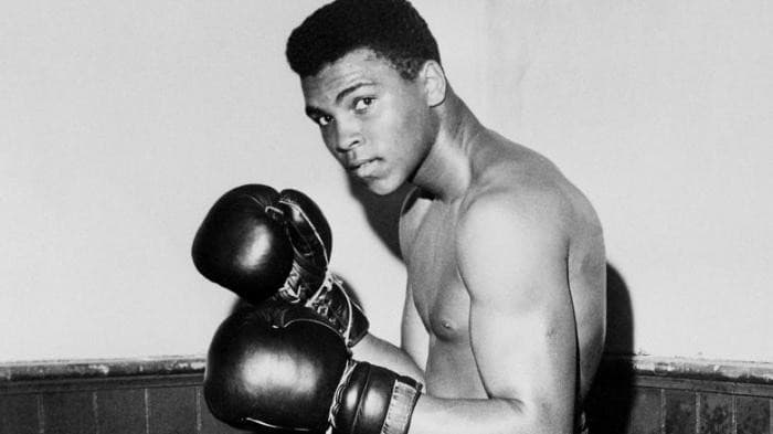 Potret masa muda petinju legendaris, Muhammad Ali