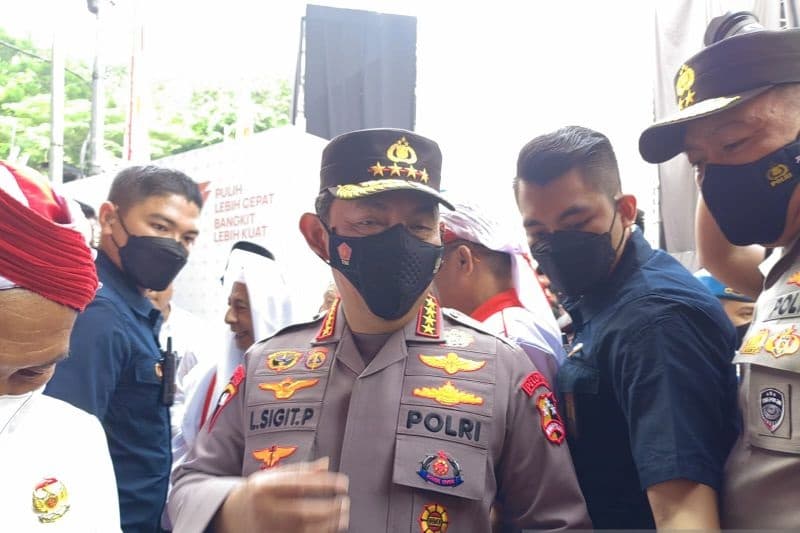 Kapolri Jenderal Polisi Listyo Sigit Prabowo (Foto: Antara)