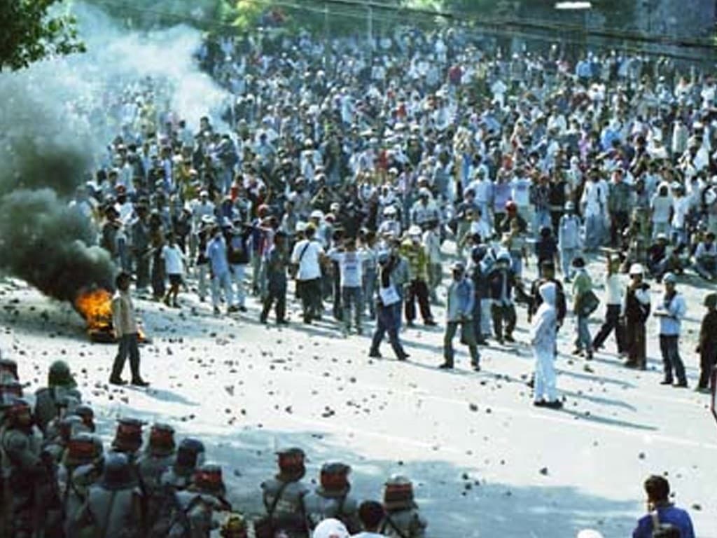 Potret Tragedi Trisakti 1998