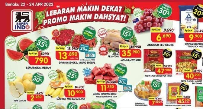 Promo JSM Superindo 23 April 2022, Wuih... Banjir Diskon Spesial untuk Minyak Goreng hingga Daging!