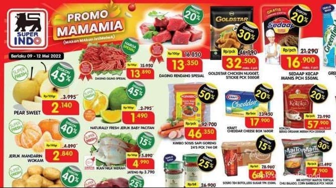 Promo Superindo 10 Mei 2022