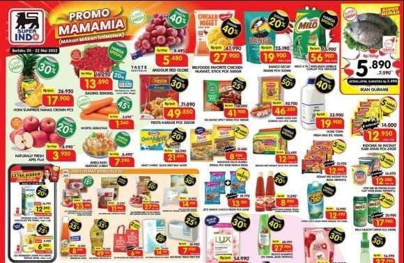 Promo Superindo 22 Mei 2022, Wuih... Lagi Diskon Besar-besaran Termasuk Minyak Goreng Nih Moms!