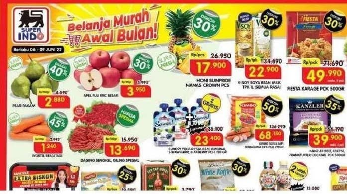 Promo Superindo 9 Juni 2022! Banjir Diskon hingga 50 Persen, Minyak Goreng 2L Cuma Rp 30 Ribuan