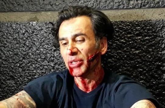 Jeremy Thomas di lokasi syuting film