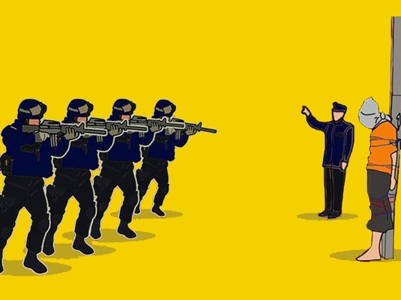 Ilustrasi Eksekusi Hukuman Mati (Foto: Istimewa) 
