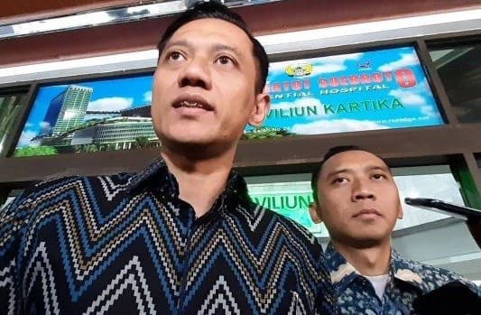 Dua putra SBY, Agus Harimurti Yudhoyono dan Edhy Prabowo.
